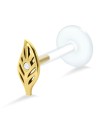 Leaf Shaped labrets Push-in LA-519